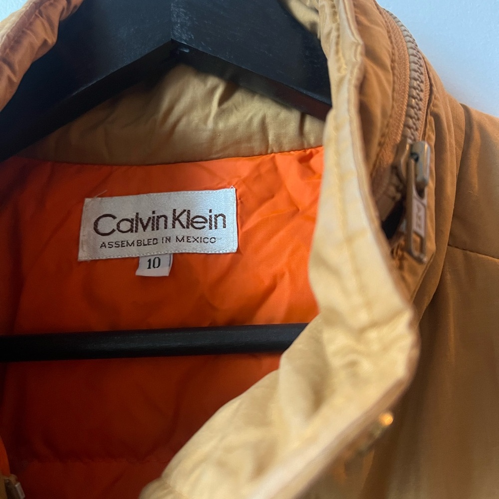 Vintage Calvin Klein Down Workwear Puffer Vest